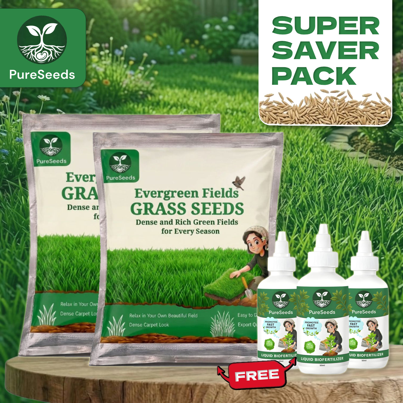 Evergreen Lawn Super Saver Gardening Kit 🌱